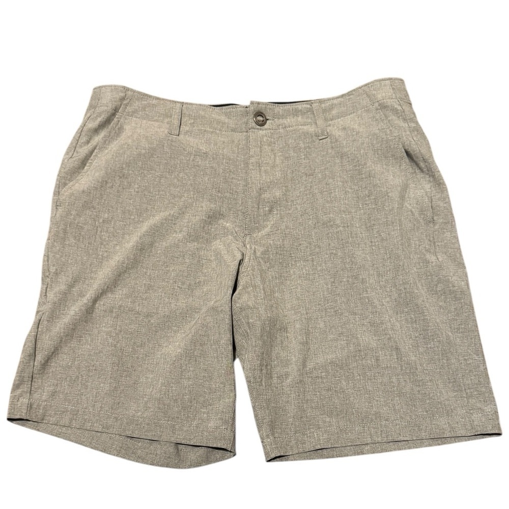 Volcom Light Gray Shorts Mens Size 34 Golf Lightweight